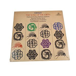 Vintage Classical Vinyl Gustav Mahler The Song of Earth